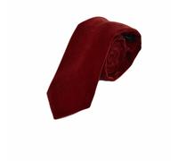 Lusso Rosso Scuro Velluto Cravatta