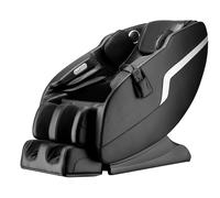 Lusso Sedia Massaggio Nero Shiatsu Zero Gravity Con Riscaldamento Bluetooth