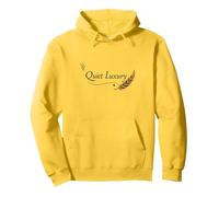 Lusso Silenzioso: Elegante Design con Piume per Eventi di Alto Livello Felpa con Cappuccio, Unisex per Adulti, Limone, L
