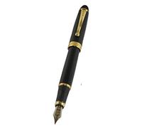 Lusso stilografica Jinhao 450 nero con oro 18kgp ampio medie pennino¡