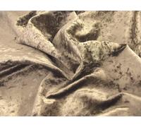 Lusso Velluto Marmo Velour Tessuto Stoffa - Champagne