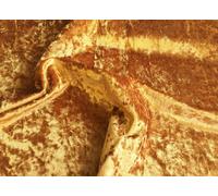Lusso Velluto Marmo Velour Tessuto Stoffa - Oro