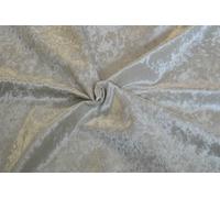Lusso Velluto Marmo Velour Tessuto Stoffa - Perla