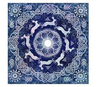 Lusso Velluto Tarocchi Panno di Lettura Astrologia Tartarologia Tavolo Tavolo Mat Lettura Mat Carte da Gioco per Intrattenimento