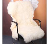 Lusso Vera Pelliccia di Pecora Peloso Tappeto Peluche Vento Singolo 100%