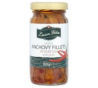 Lusso Vita Filetti Di Acciughe Con Peperoncino 100g (Confezione da 2)