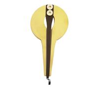 Lussuosa armonica placcata in oro, design ergonomico, tono caldo, strumento musicale da collezione per musicisti