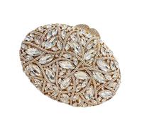 Lussuosa borsa a tracolla con cristalli scintillanti, in PVC permanente, eccellente per banchetti, gala, tradizionale, sontuosa, borsa da sera