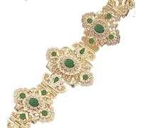 Lussuosa catena per ombelico da matrimonio, catena per abito elegante, Metallo