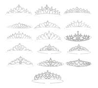 Lussuose corone per capelli Haop Heavy Duty Birthday Party Elegante Trappola Acqua Drop Crystal Girl Costume di Matrimonio Copricapo Fasce Sparkling