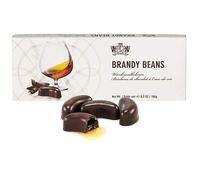 Lussuosi fagioli di cioccolato ripieni di brandy, 150 g, ideale per accompagnare il caffè.