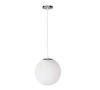Lussuosi Lampadari Lampadari,Semplice Testa Singola Lampadario In Vetro Rotondo Bianco,Scala Ristorante Personalità Creativa Negozio Di Abbigliamento Di Moda Lampadario Bolla/50Cm good
