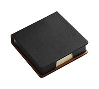 Lussuoso Distributore Nota Memo In Pelle Per Case Desktop Organizzatore Del Porta Adesivi Per Giornalista Studente Organizzatore Scatola Canda Del Distens Case Con Un