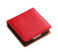 Lussuoso Distributore Nota Memo In Pelle Per Case Desktop Organizzatore Del Supporto Appiccicoso Per Giornalista Studentesco Memo Pad Pad Card Dispenser Sticky Storage Box Box Da