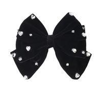 Lussuoso fermaglio per capelli decorato con ali e strass scintillanti Ha110ween accessori per capelli per occasioni uniche