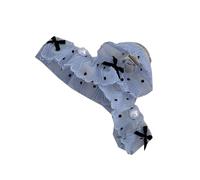 Lussuoso fermaglio per capelli francese con pizzo e puntini e presa sicura, adatto per varie occasioni