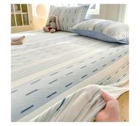 Lussuoso Lenzuolo piano sopra da 120x230cm a 230x250cm in flanella in velluto singolo matrimoniale queen morbido e soffice for tutte le stagioni(Blue A,120x230cm+48x74cm x1)