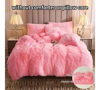 Lussuoso set copripiumino in peluche da 3 pezzi - Biancheria da letto accogliente e morbida, perfetto per il comfort della camera da letto, ideale per le stanze degli ospiti e l'astica del dormitorio