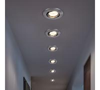 Lussuoso Set Da 6 Faretti Da Incasso Per Scale Orientabile Big Light