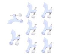 Lussuoso set di cerniere bianche eleganti bianche alla moda tappi semplici da installare per uso interno ed esterno accessorio elegante