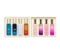 Lussuoso set regalo di profumi biologici, 4 x 20 ml e 4 x 20 ml, unisex, eau de parfum a lunga durata, data (donna) e fresco (unisex), set regalo di fragranze premium