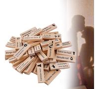 Lust Tower Giochi per adulti, gioco super impertinente in legno per coppie, appuntamenti notturni, San Valentino, divertimento bevuto (francese burlywood)