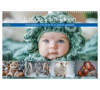 Lustige Strick-Ideen (Wandkalender 2026 DIN A3 quer), CALVENDO Monatskalender: Entdecke die humorvolle Welt des Strickens mit unseren lustigen ... hin zu skurrilen Accessoires ist alles dabei.