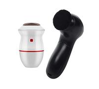 Lustrascarpe Lucidatrice elettrica Lucidatura Kit di pulizia automatica portatile e smerigliatrice elettrica for piedi Pedicure for piedi Rimozione callo pelle morta (senza batteria) (Color : Red, Siz