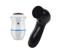 Lustrascarpe Lucidatrice elettrica Lucidatura Kit di pulizia automatica portatile e smerigliatrice elettrica for piedi Pedicure for piedi Rimozione callo pelle morta (senza batteria) (Color : Red, Siz