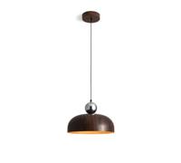 Lustre en Noyer du milieu du siècle - Suspension de Style nordique pour îlot de Cuisine, Salle à Manger et Salon