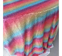 Lustrini Tovaglia Overlay Copritavola Quadrato Rettangolare Decorazioni di Nozze