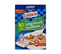 Lustucru - Grana lunga antiaderente per cucinare il riso, 450 g