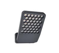 LUTEC Applique da esterni LED ATLANTIS, grigio scuro, 22 cm, metallo, IP54 Lutec