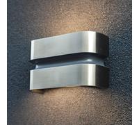 LUTEC Applique da esterni LED Maya in acciaio inox Lutec