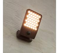 LUTEC Applique da esterno LED ATLANTIS, grigio scuro, 22 cm, IP54 Lutec