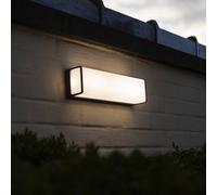 LUTEC Applique LED esterni Doblo rettangolo 35cm, 4.000K Lutec