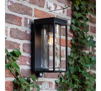 LUTEC Applique solare Flair sensore, paralume centrale Lutec