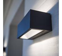 LUTEC connect Applique LED da esterni Gemini RGBW comandi smart LUTEC connect