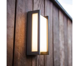 LUTEC connect Applique LED da esterni Qubo, RGBW comandi smart LUTEC connect