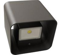 Lutec Dodd AL5005 GR SMD Lampada da parete per esterni a LED 7.5 W Antracite