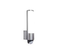 LUTEC LEDA LED-Außenwandleuchte - silber