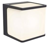 Lutec LED Per Esterni Parete Telin Antracite IP54 14W 800lm Bianco Caldo 3000K [EEK: F]