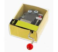 Lutèce Créations Carillon/Scatola Musicale a manovella di Cartone con Finestra Trasparente e meccanismo Musicale di 18 Note - Danza della Fata Confetto (P. I. Tchaikovsky)