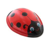 Lutèce Créations Piccola Coccinella Click-clack/clicker di Metallo cromolitografato (Latta) - Oggetto Vintage da Collezione Che Produce Un Segnale sonoro/Un schiocco.