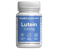 Luteina 100mg, Vitamina A e B2 - 60 Capsule - Adatta Vegani - SimplySupplements
