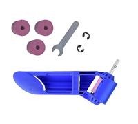 L'utensile Per Affilare Trapano In Modo Compatto Con Abrasiva Sostituibile Consente Ripristino Della Punta. Accessori Portatili Per La Macinazione Del Trapano