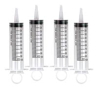 LUTER 17146 Siringa in plastica senza ago, sterile, 100ml, confezione da 4