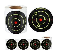 LUTER 200 Pezzi Adesivi per Bersagli da Tiro, 7,6 cm Adesivi Obiettivi Tiro Autoadesivi Obiettivi di Tiro Adesivi per Obiettivi Schizzi di Carta Obiettivi Rotondi Reattivi per Poligono di Tiro