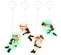 LUTER 4 Pezzi Luminose Decorazione per Acquario Subacqueo, Galleggianti Accessori Acquario Decorazioni Piccole Bagliore al Buio Simpatico Piccolo Subacqueo Ornamenti per Acquario (2 Verdi, 2 Bianche)