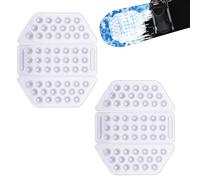 LUTER 6 Pezzi Placche Antiscivolo Snowboard, Trasparenti Antiscivolo Autoadesivi Cuscinetti per Stomp con Spuntoni Fornisce Presa Extra per Snowboard Uomini Donne